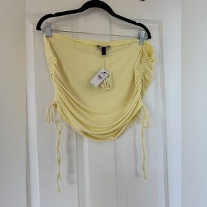 Express NWT Ruched Tube Top